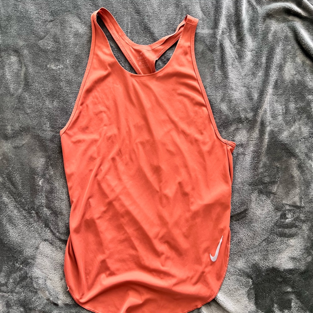 Nike Women's Orange Tank Top